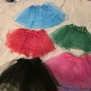 Colorful Tulle Skirts Set